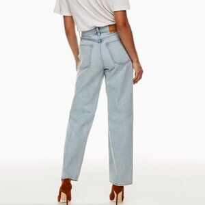 ARITZIA - DENIM FORUM The Marlo High Rise 28L Dad Jeans NEW